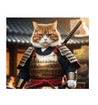 武士道の猫（個別スタンプ：7）