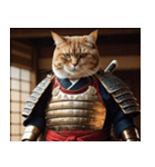 武士道の猫（個別スタンプ：9）