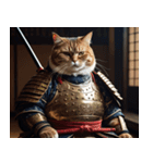武士道の猫（個別スタンプ：17）