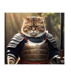 武士道の猫（個別スタンプ：18）