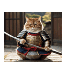 武士道の猫（個別スタンプ：21）