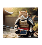 武士道の猫（個別スタンプ：27）
