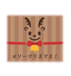 北欧風★クリスマス＆喪中、寒中＆年末年始（個別スタンプ：13）