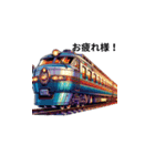 各地の観光列車 電車 蒸気機関車（個別スタンプ：2）