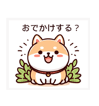 愛らしい柴犬スタンプコレクション（個別スタンプ：6）