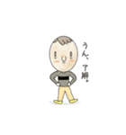 無表情で訴える（個別スタンプ：7）