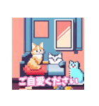 冬のかわいい猫のコレクション①（個別スタンプ：6）