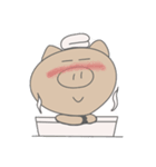 ぶー子の冬（個別スタンプ：1）