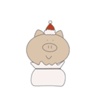 ぶー子の冬（個別スタンプ：2）
