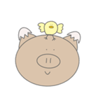 ぶー子の冬（個別スタンプ：14）