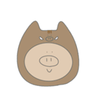 ぶー子の冬（個別スタンプ：16）