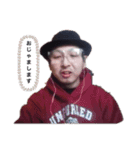 ハゲ散らかしてる（基本あいさつ）（個別スタンプ：1）