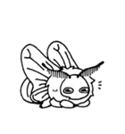 Fluffy silk moth！（個別スタンプ：13）