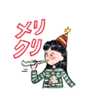 クリスマスとお正月のゆるスタンプ（個別スタンプ：5）