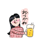 クリスマスとお正月のゆるスタンプ（個別スタンプ：10）