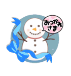 かわちい雪だるまスタンプ（個別スタンプ：15）