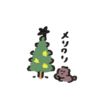 クリスマスなショコラ犬（個別スタンプ：7）