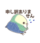 【一年中使える】 こざくらインコのそら（個別スタンプ：20）