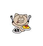 ゆるいぶー子3（個別スタンプ：5）