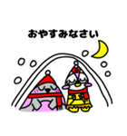 る〜ぺんぎん＆アザスタンプ(冬編)（個別スタンプ：6）