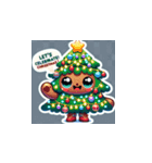 クリスマスツリーの魔法がかかる（個別スタンプ：3）