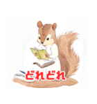 勉強モードのかわいい動物たち（個別スタンプ：29）