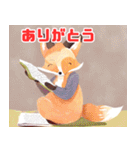 勉強モードのかわいい動物たち（個別スタンプ：38）