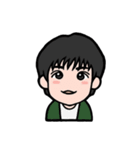 私の家族の似顔絵スタンプ（個別スタンプ：16）