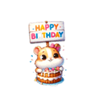 Happy Birthday スタンプ集（個別スタンプ：8）