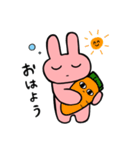 うさ子スタンプ 第1弾！（個別スタンプ：9）