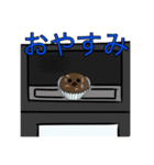 ふっくら！カカオやきくん！（個別スタンプ：3）