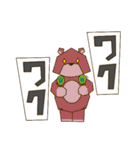 クマのたわむれ（個別スタンプ：11）