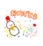 冬❄️雪だるまちゃんスタンプ（個別スタンプ：17）