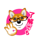 柴犬はなちゃんのスタンプだよ（個別スタンプ：24）