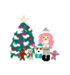 04 クリスマスイラストA【winter】（個別スタンプ：3）