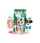 04 クリスマスイラストA【winter】（個別スタンプ：17）