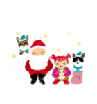 04 クリスマスイラストA【winter】（個別スタンプ：34）