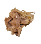 食品シリーズ : ラム肉+萌やし(モヤシ) #3（個別スタンプ：4）