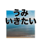 障害者＆喋れない人用•意思疎通アシスト3（個別スタンプ：1）