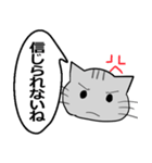 ひと言伝えるふきだしネコ 24（個別スタンプ：21）