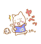 サッカー好きのネコのスタンプ（個別スタンプ：14）
