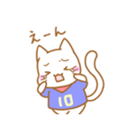 サッカー好きのネコのスタンプ（個別スタンプ：22）