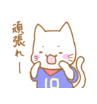 サッカー好きのネコのスタンプ（個別スタンプ：31）