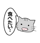 ひと言伝えるふきだしネコ 25（個別スタンプ：1）