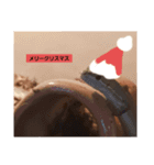 うちのペットたちクリスマスばん（個別スタンプ：1）