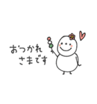 mottoの雪だるまのような♡冬（個別スタンプ：23）