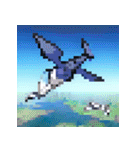 ピクセルモンスターズ-飛行タイプ-（個別スタンプ：32）