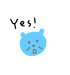 mizuiro message stamp（個別スタンプ：2）