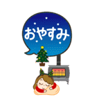 クリスマス♡カチューシャ主婦【BIG】（個別スタンプ：24）