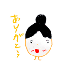 おばあちゃんスタンプ(ゆめちゃんななさい)（個別スタンプ：1）